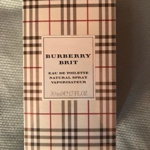 NWOT Burberry Brit eau de toilette